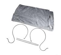 SPORTARC Hanging Cat Basket Provides Cozy Warmth During Chilly Days, Strong Metal Support Frame