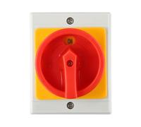 SPORTARC Main Switch, Circuit Breaker, Rotary Isolator, 16A 440V IP65 Waterproof, PC Housing for Outdoor Indoor Use