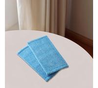 SPORTARC Microfiber Floor Mop Pads, Double-Acting Scrubbing Mop Cloths for Swiffer Sweeper, Reusable & Machine Washable, 2-Pack for Hardwood, Tile, Laminate Floors