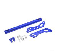 SPORTARC Motorcycle Wind Deflector Extension Arm Mount Bracket for Handlebar Camera for GPS Light - Aluminium Alloy Red Black Gold Blue Titanium Front Fork Fitment(Blue)