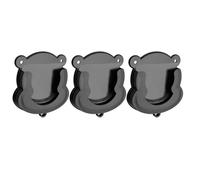 SPORTARC No Drill Wall Mount, Camera Bracket, for Blink Indoor Cameras, Adjustable Angle, ABS, Secure Fit, 3 Pack