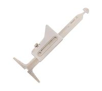 SPORTARC Pipe Welding Gauge, Hi-Lo Gauge, Stainless Steel, Measures Internal Misalignment & Gaps, Dual Scale Metric/Imperial, 158mm, for Pipe Fitters