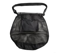 SPORTARC Polyester Mesh Foraging Bag Designed for Safe Mushroom Collection (Black)