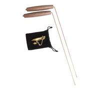 SPORTARC Pure Copper Detector Rod, Metal Detecting Pinpointer, High Sensitivity Hunting Tool, Ergonomic Design, Pair for Treasure Hunting
