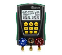 SPORTARC Refrigeration Digital Manifold HVAC System Gauge Set, Vacuum Pressure Temperature Leakage Tester Dignostic Meter Kit for Testing Maintaining Air-Conditioner