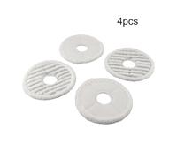 SPORTARC Replacement Mop Cloths for Bissell SpinWave+ Cordless Hard Floor Mop Vacuum Cleaner, 4-Pack, Compatible with Models 3764, 37643, 3885, 3887, 3893, 3898