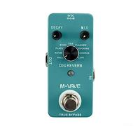 SPORTARC Reverb Guitar Pedal, Mini Guitar Effects Pedal with 9 Modes Professional for M-VAVE DIG REVERB Digital Guitar Effect Pedal 9 Reverb Types