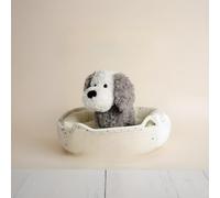 SPORTARC Robot Dog - Ai Robot Dog for Adults, Voice Dialogue, Dialogue, Walking, Barking, Tail Wagging，Stand Upside Down(B)