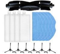 SPORTARC Robot Vacuum Brush Kit, Mop Cloths and Side Brushes for EZVIZ RE4, RE4 Plus, RE5, RE5 Plus - Main Brush, 3 Mop Pads, 4 Side Brushes