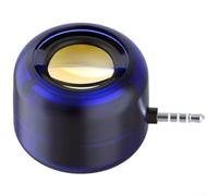 SPORTARC Small Wireless Speaker Type C Input Loud Bass Booster 3W Audio 6H Playback Transparent Design for Party(Y8 Blue)