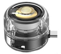 SPORTARC Small Wireless Speaker Type C Input Loud Bass Booster 3W Audio 6H Playback Transparent Design for Party(Transparent Y11)