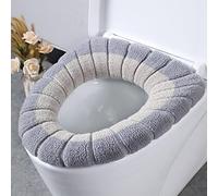 SPORTARC Soft Thicker Warmer Stretchable Washable Toilet Seat Cover Bathroom Toilet Seat
