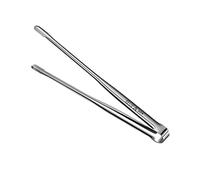 SPORTARC Stainless Steel Food Tongs Japanese Style Multifunction Cooking Kitchen Serving Tong Barbecue Clamp Elongated BBQ Gadgets for Grill Steak Fried Fish, S