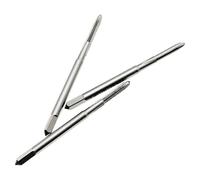 SPORTARC Thread Tap Set, 3-48 UNC Hand Taps, Straight Flute High-Speed Steel Taps for Metalworking, 3-Pack, for Machinists and DIY Mechanics