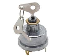 SPORTARC Tractor Ignition Switch, 4 Position Key Start, 12V 24V Replacement for Massey Ferguson 35 135 165, Case IH 276 434 B250, Includes 2 Keys