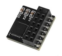 SPORTARC Trusted for platform Module 2.0 for spi 14Pin Security Board with for aes RSA Algorithm for Linux for windows Firmware Update Black PCB