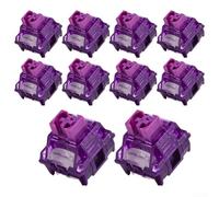 SPORTARC TTC V2 Silent Linear Switches Pre-Lubed for Mechanical Keyboard RGB 5-Pin Hot Swap Quiet Gaming Office Custom DIY Kit(Purple)