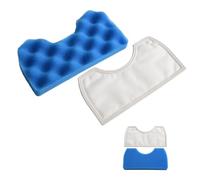 SPORTARC Vacuum Cleaner Filter, Foam Rubber Seal, Compatible with Dyson DC13, DC15, SC43, SC47, Blue and White, 2 Pack Kit