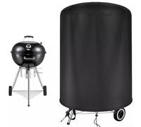 SPORTARC Waterproof Barbecue Cover For Weber, 57Cm 500D Oxford Waterproof Barbecue Cover Round BBQ