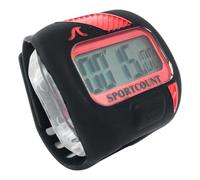 SC SPORTCOUNT 200 Lap Counter Timer - Waterproof Swimming and Running Tracker Counts Total Laps, Elapsed Time, Split Time, Average Laps and More