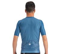 Sportful Checkmate Short Sleeve Jersey Blue 2XL Men 2XL Blue Sea Berry Blue