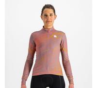 Sportful Cliff Supergiara Thermal Long Sleeve Jersey Pink L Women