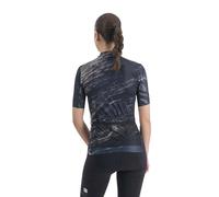 Sportful Cliff Supergiara Short Sleeve Jersey Grey XL Woman XL Galaxy Blue