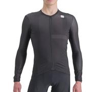 Sportful Matchy Long Sleeve Cycling Jersey - Black / 3XLarge