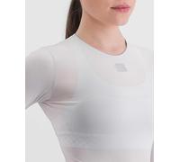 Sportful Mid Women's Long Sleeve White Base Layer - L