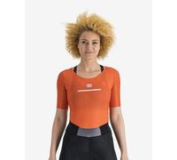Sportful Pro Short Sleeve Base Layer Top Orange Women - M