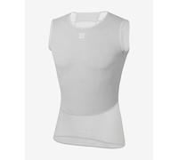 Sportful Pro Sleeveless Base Layer Top White Grey - 3XL