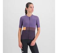Sportful Snap Short Sleeve Jersey Purple L Women