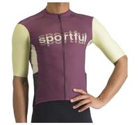 Sportful - Supergiara Logo Jersey - Cycling jersey size XXL, purple