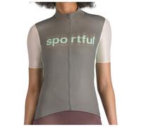 Sportful - Women's Supergiara Logo Jersey - Cycling jersey size L, grey