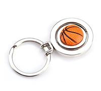Sportigo® rotating basketball key ring in 3D look/sport gift idea/key ring basket ball