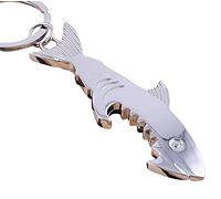 Sportigo® Shark Keychain with Bottle Opener in Silver Colour/Key Chain/Present