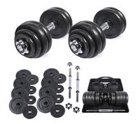 Sportinator Machine Dumbbell Set 30 KG With Case Set Dumbbell Set New