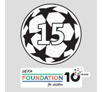 Sporting ID Real Madrid - UCL 15 Times Winners Badge Set - Adult