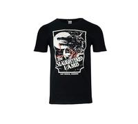 Sporting Profiles an American Werewolf in London Classic Horror Film The Slaughtered Lamb Public House Advertising T Shirt (UK, Alpha, M, Regular, Regular, Black)