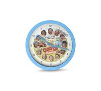 Sporting Profiles Carry On Camping TV Film Official Round Wall Clock Battery Sid James Kenneth Williams and the Gang 12 Inch