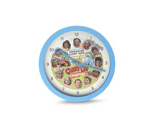 Sporting Profiles Carry On Camping TV Film Official Round Wall Clock Battery Sid James Kenneth Williams and the Gang 12 Inch