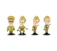 Sporting Profiles Dads Army Official Mini Bobblehead Bobble Buddie Set of 4 Figures - bagged