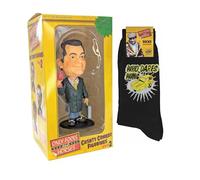 Sporting Profiles Only Fools and Horses Del Boy 7 Inch Yuppy Bobblehead Figure & Official Socks Gift Bundle