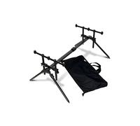 Sporting Wholesale NGT Fully Adjustable Quickfish Solid 3 Rod Pod With Carry Case Carp Fishing