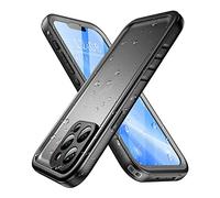 SPORTLINK for iPhone 13 Pro Max Waterproof Case Dustproof Shockproof with Built-in Screen Protector,IP68 Underwater Dropproof Full Body Sealed Protective Cover for iPhone 13 Pro Max 6.7 Inch (Black)