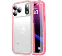 SPORTLINK for iPhone 17 Pro Case Waterproof - Military Shockproof Built in Screen/Camera Protector 360 Full Body Heavy Duty Hard Touch Protective Dust Proof Front and Back Phone Cover-6.3" Black