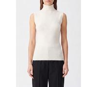 SPORTMAX Sleeveless Slim-Fit Virgin Wool Roll Neck Top - Size: M - female