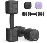 Sportneer Adjustable Dumbbells Set Women, 1-2.5/1-5 kg Each Dumbbell