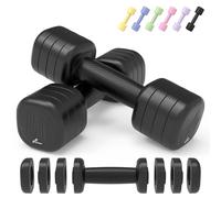 Sportneer Adjustable Dumbbells Set Women, 1-2.5/1-5 kg Each Dumbbell