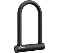 Sportneer Bike Lock, 18mm Heavy Duty Bike U Lock Plus Size with Adjustable Mounting Bracket&Key Anti Theft Secure Locks for Bikes (U Lock)